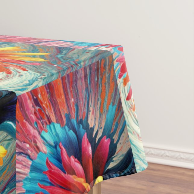 Dekoriert Tischdecke (Beispiel)