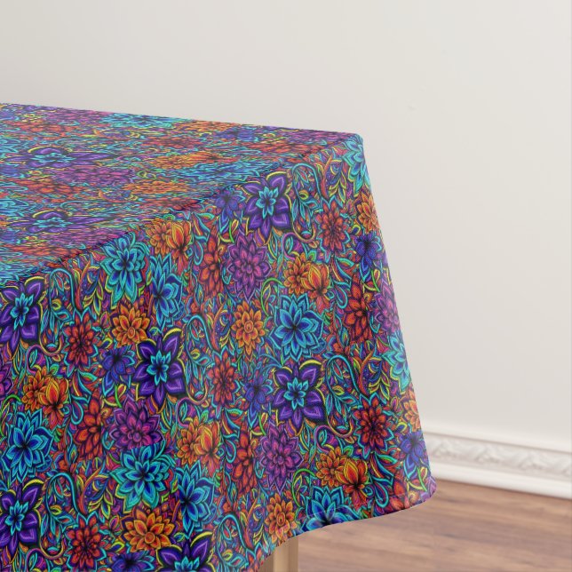 Dekoriert Tischdecke (Beispiel)