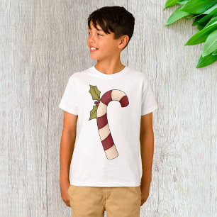 Dekorierte Candy Cane Weihnachtssüße T-Shirt