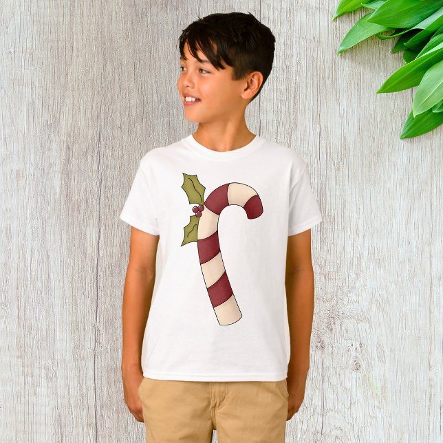 Dekorierte Candy Cane Weihnachtssüße T-Shirt (Von Creator hochgeladen)