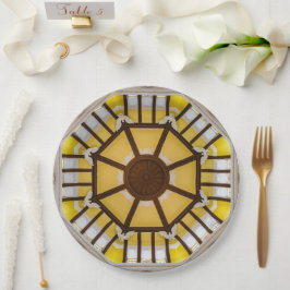 Dekorierte Decke am Bahnhof Tokio Pappteller