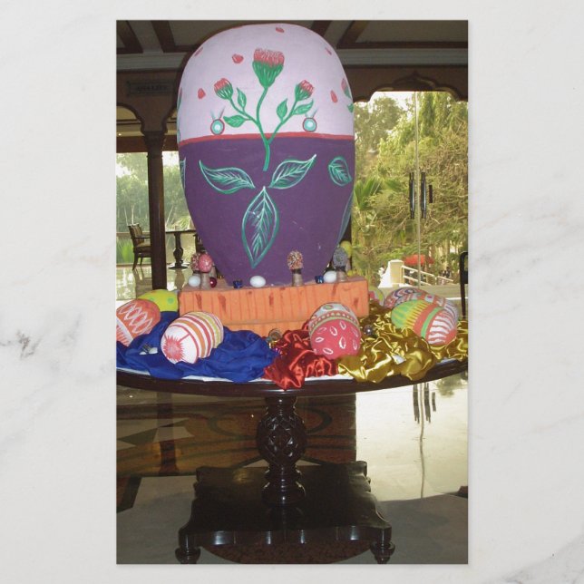 Dekorierte Ostereier Art Print Briefpapier (Vorderseite)