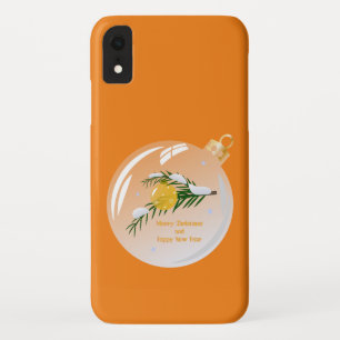 Dekorierte Weihnachtszweig in Bauble Case-Mate iPhone Hülle