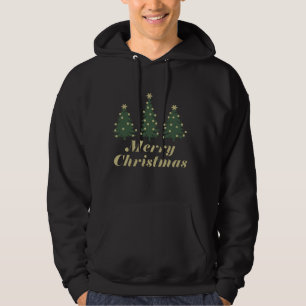 Dekorierter Urlaub Frohe Weihnachtskiefern Hoodie