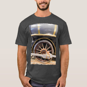 Dekoriertes Schwarzrad T-Shirt