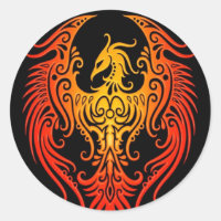 Dekoriertes Tribal Phoenix