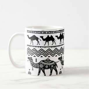 DekorKamele Nahtloses Muster Kaffeetasse