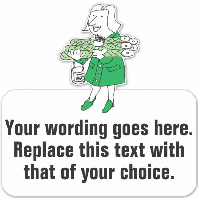 Dekormaterialien und Dekorationsmaterialien Aufkleber (Vorderseite)