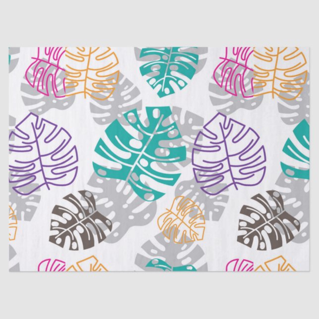 Dekorpapier für Blätter Seidenpapier (Vorderseite)