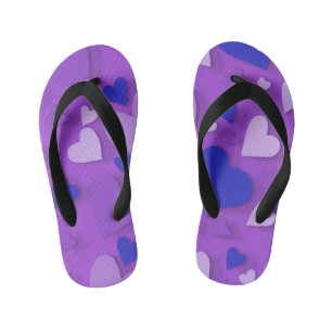 Dekorpapier Herz 9 Kinderbadesandalen