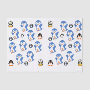 Dekorpapier Pinguin Seidenpapier