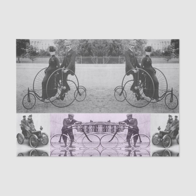 Dekorpapier Vintage Foto Seidenpapier (Vorderseite)