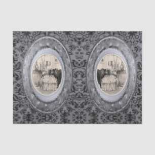 Dekorpapier Vintage Foto Seidenpapier