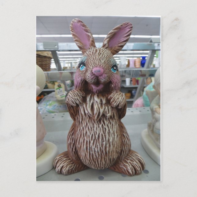 Dekorrabbit Postkarte (Vorderseite)