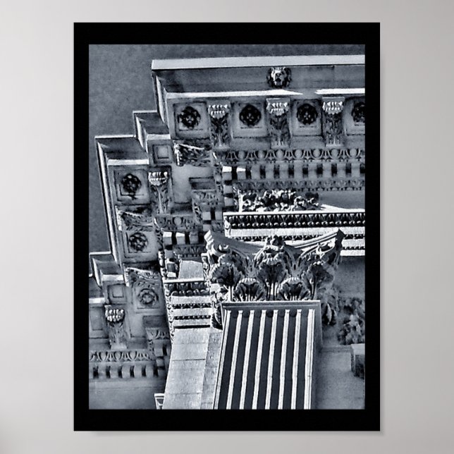 Dekorsäule Poster (Vorne)