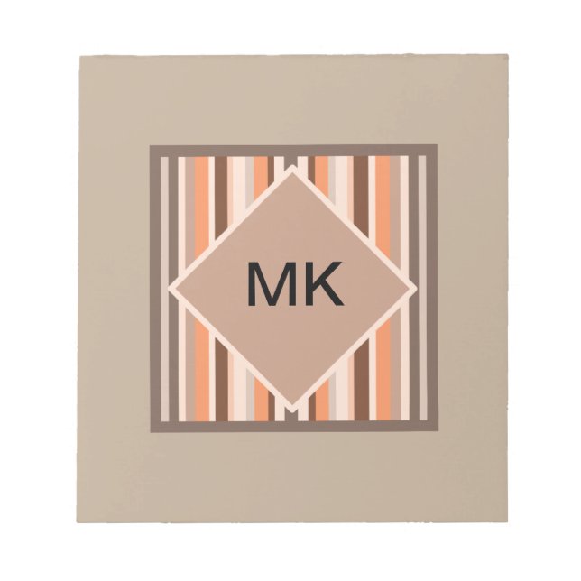 Dekorstreifen Notizblock (Vorderseite)