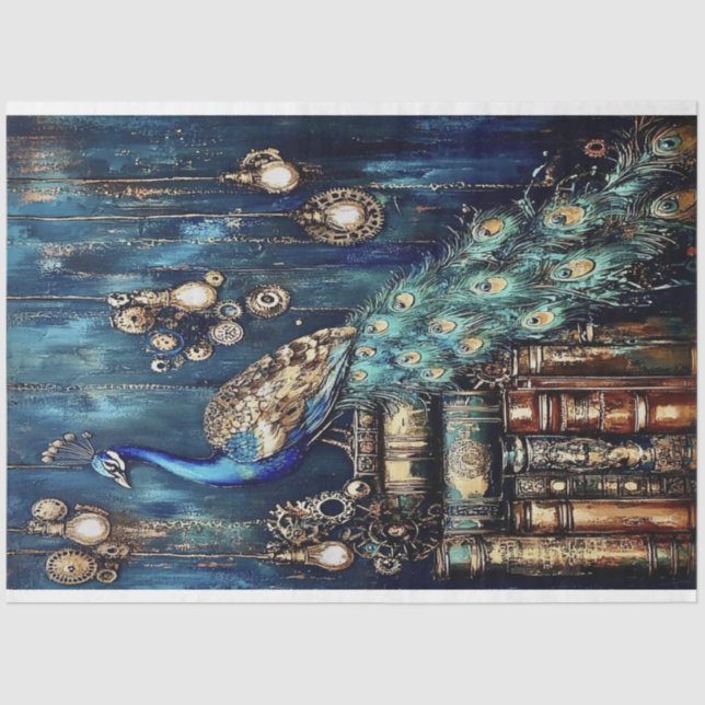 Dekoupage der Featherts Seidenpapier (Vorderseite)