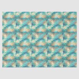 Dekoupage der großen Ozeane für Muscheln Seidenpapier