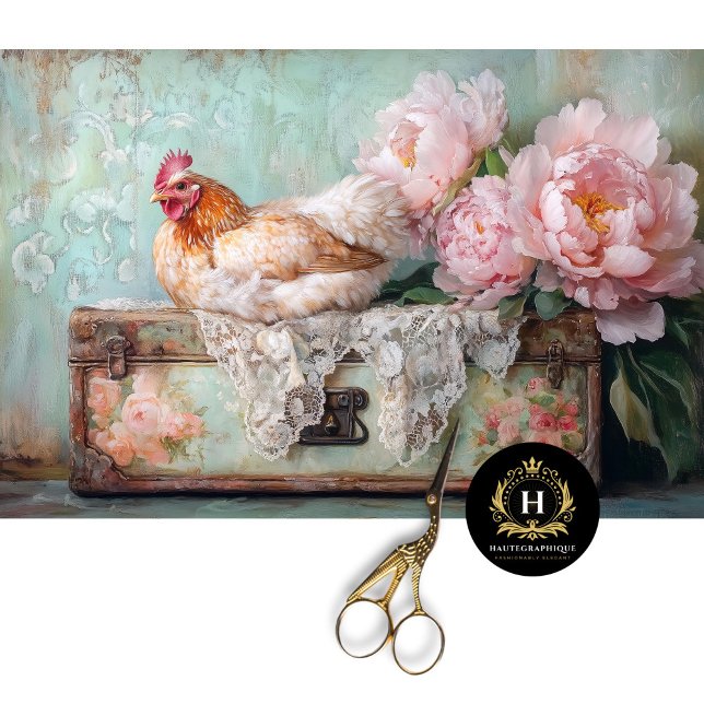 Dekoupage der Vintagen grünen Kosmetiktafel Seidenpapier (Von Creator hochgeladen)