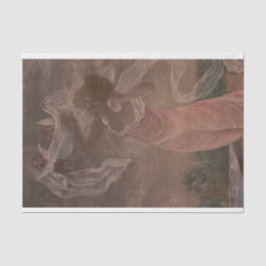 Dekoupage des viktorianischen Angel-Papiers Seidenpapier