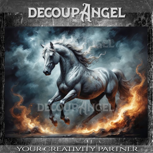 Dekoupage des Wilden Geistes Seidenpapier (Von Creator hochgeladen)