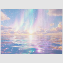 Dekoupage faszinierend Weltszene kosmische Rays Seidenpapier