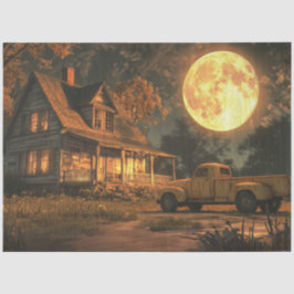 Dekoupage Nostalgic Rustic Farmhouse Moon Seidenpapier