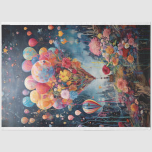 Dekoupage Paper - Floating Dreams Seidenpapier