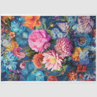 Dekoupage Paper, Wrappin The Language of Blume 1 Seidenpapier