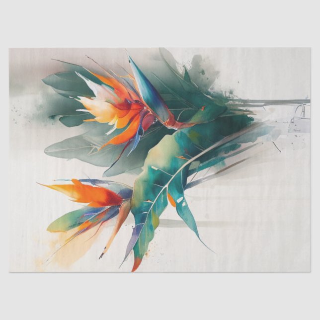 Dekoupage Paper, Wrapping, - Blühender Splendor 4 Seidenpapier (Vorderseite)