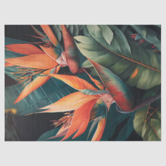 Dekoupage Paper, Wrapping Pap - Blühender Splendor Seidenpapier