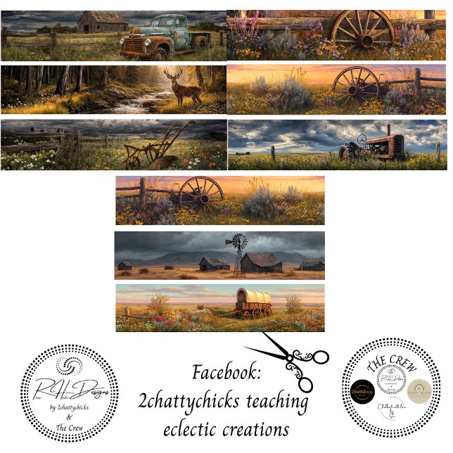 Dekoupage Rustikal 26x6 Handsäge Kunstpaneele Geschenkpapier Set (Von Creator hochgeladen)