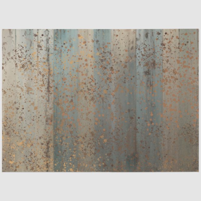 Dekoupage Rustikales Shabby Chic Texturiert Hinter Seidenpapier (Vorderseite)