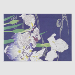 DEKOUPAGE-SEIDENTUCH : VINTAGE UKIYO-KUNST 1917 SEIDENPAPIER