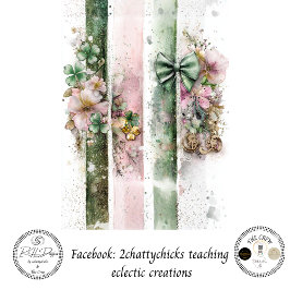 Dekoupage St. Patrick's Day Pastell-Panels Seidenpapier