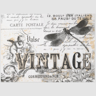 Dekoupage Tissue - Dragonfly Seidenpapier