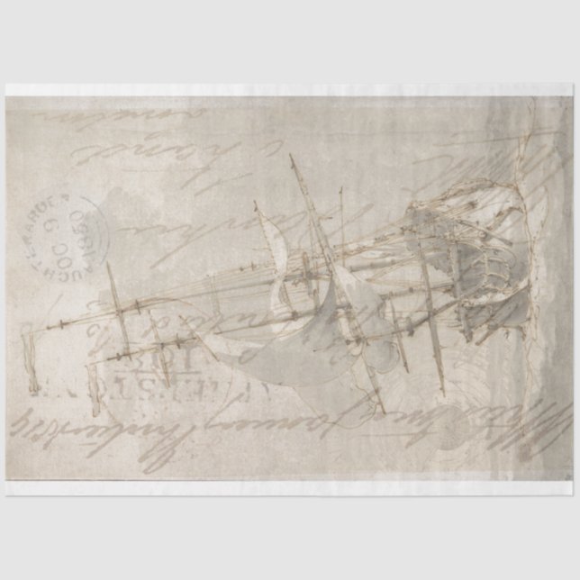 Dekoupage Tissue (Englisch) Seidenpapier (Vorderseite)