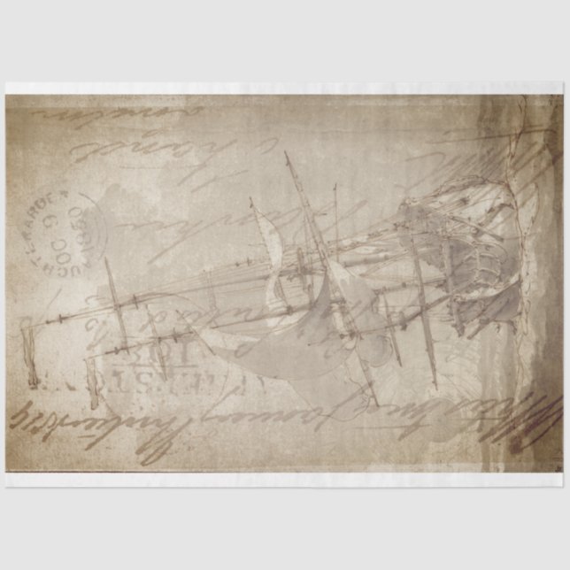 Dekoupage Tissue (Englisch) Seidenpapier (Vorderseite)