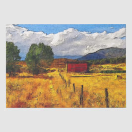 Dekoupage Tissue of Herbst Fields Seidenpapier