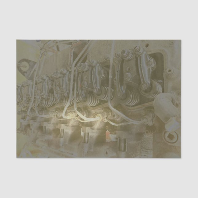 Dekoupage Tissue Paper für den industriellen Motor Seidenpapier (Vorderseite)