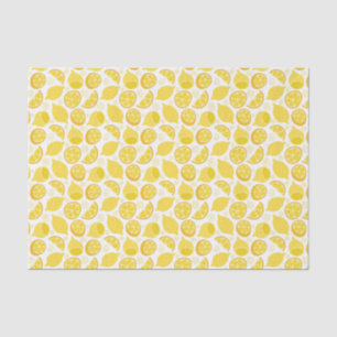 Dekoupage Tissue Paper zu Lemon-Mustern Seidenpapier