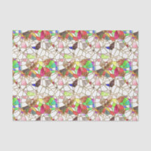 Dekoupage von kleinen verketteten Glasabschnitten