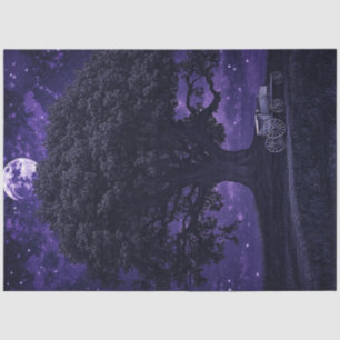 Dekoupage Whimsical Skelettelromanewald Seidenpapier