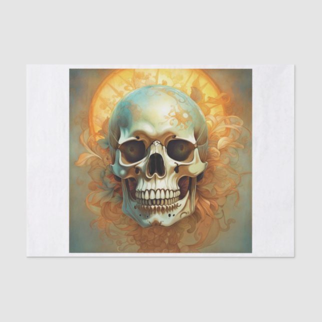 Dekoutierungspapier für den Sommerzeit Seidenpapier (Vorderseite)