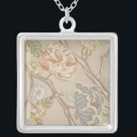 Dekrative Organza Chintz Floral Design Versilberte Kette<br><div class="desc">Das dekorative Organza-Chintz-Blumendesign,  die blassfarbenen Farben,  verleihen diesem Stück eine gedämpfte Schönheit,  ohne ihm den Power zu nehmen. Hänge es in deinem Schlafzimmer,  deinem Wohnzimmer oder in jedem Zimmer. Mit diesem Kauf kannst du nicht falsch liegen!</div>