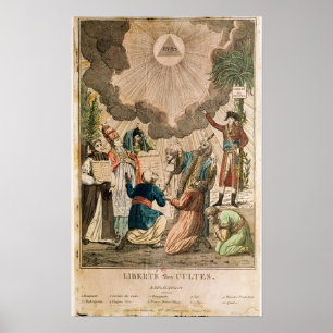 Dekret zur Einführung der Religionsfreiheit Poster