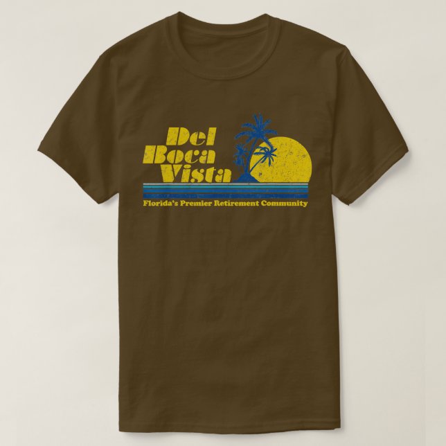 Del Boca Funny New Design Vista Retirement Com T-Shirt (Design vorne)