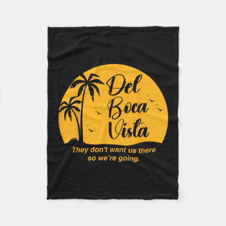 Del Boca Vista Bekleidung Uni-Erwachsene Lustiger Fleecedecke