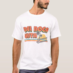 del boca vista verblasste Stil der 90er Jahre T-Shirt