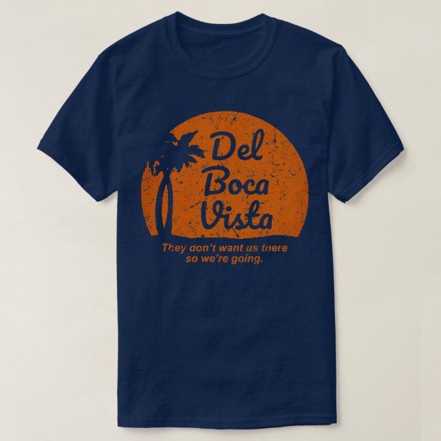 Del Boca Vista Vintag TShirt (Design vorne)